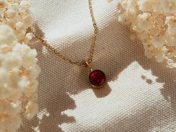 Collar acero inoxidable. Collar meses del año. Colgante acero inoxidable. Regalos de San Valentín. Detalles para bodas.