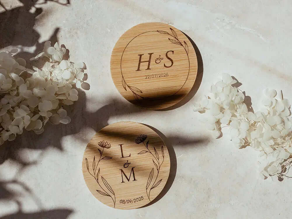 Espejo de Madera Natural