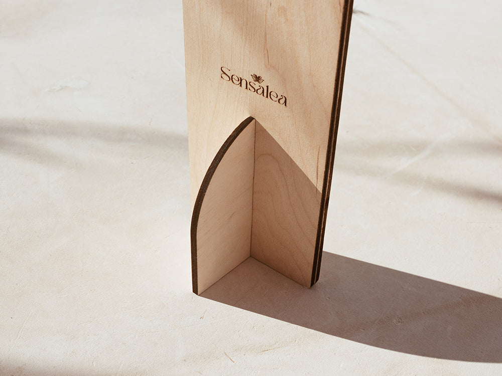 Con Soporte de Madera