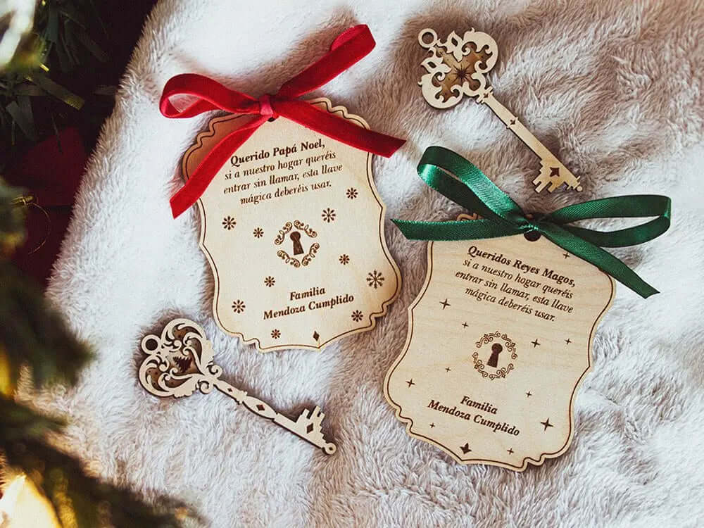 LLave mágica navidad personalizada Sensalea