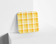 Metacrilato Patrón Cuadrado Naranja de 3 mm