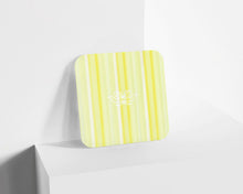 Metacrilato Patrón Lineal Amarillo de 3 mm