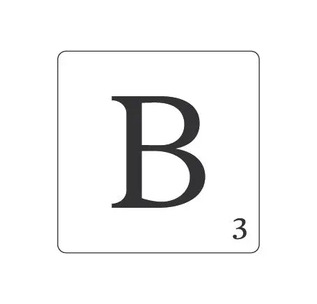 B