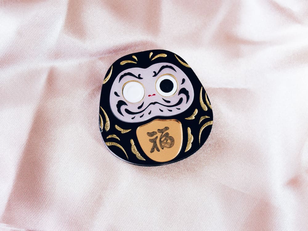 daruma amuleto japones personalizado
