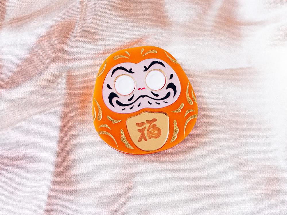 daruma amuleto japones personalizado