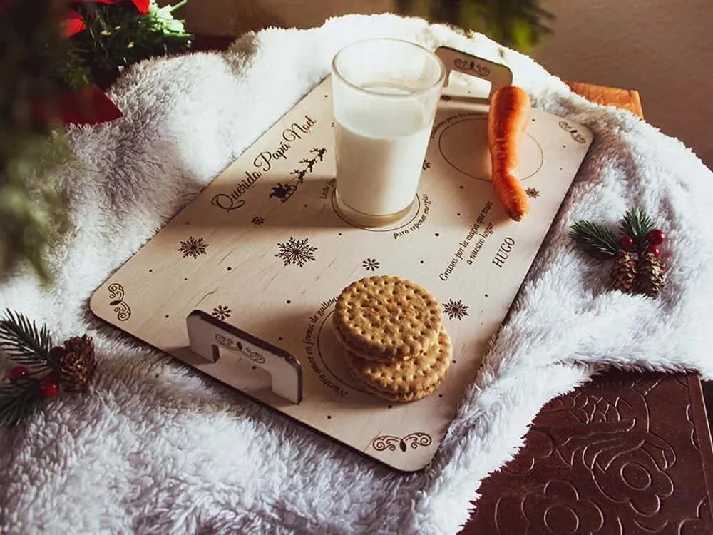Bandeja Papá Noel personalizada - Sensalea