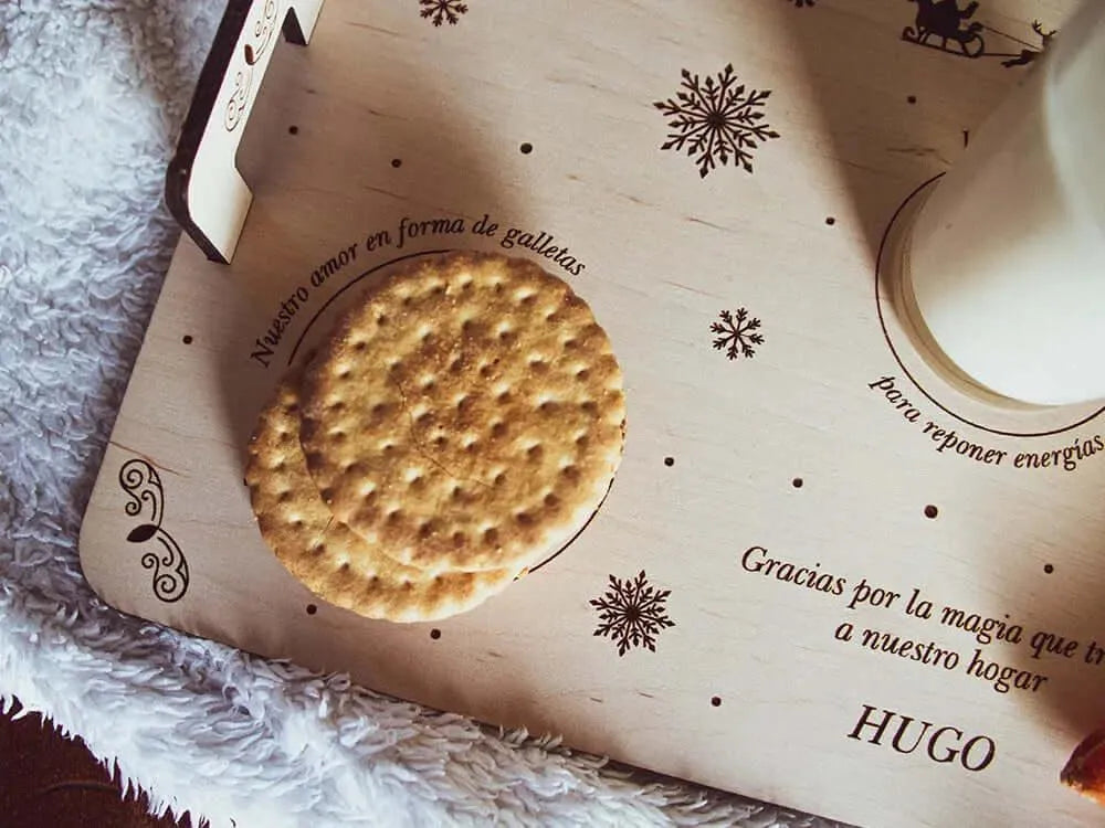 Bandeja Papá Noel personalizada - Sensalea