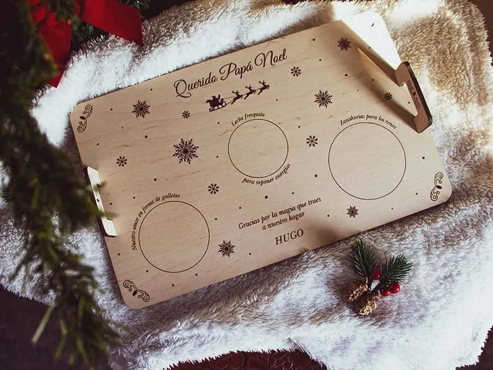 Bandeja Papá Noel personalizada - Sensalea