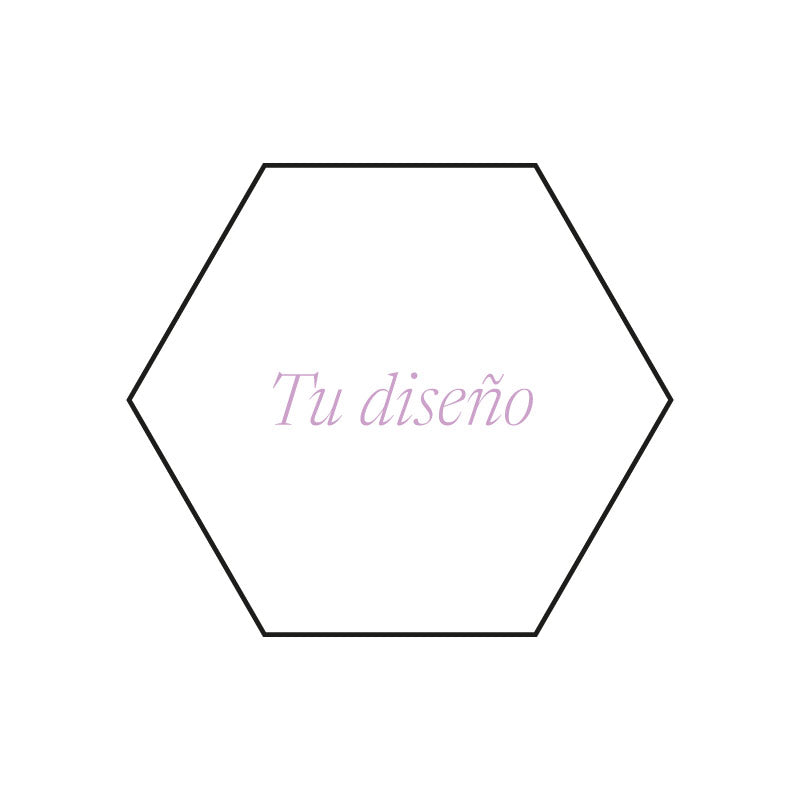 Sello Hexágono 4 cm