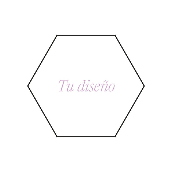Sello Hexágono 4 cm
