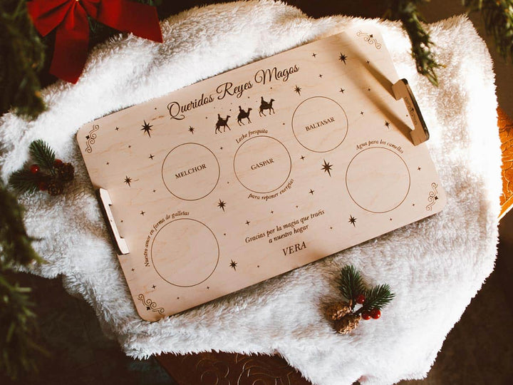 Bandeja Reyes Magos personalizada