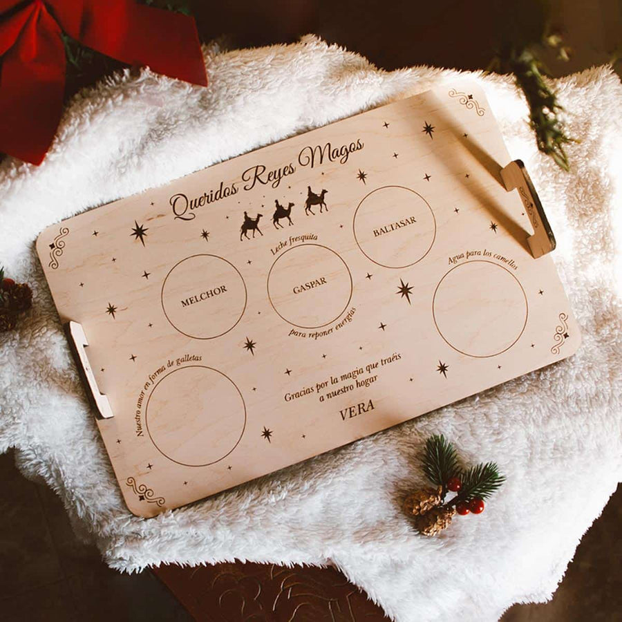 Bandeja Reyes Magos personalizada