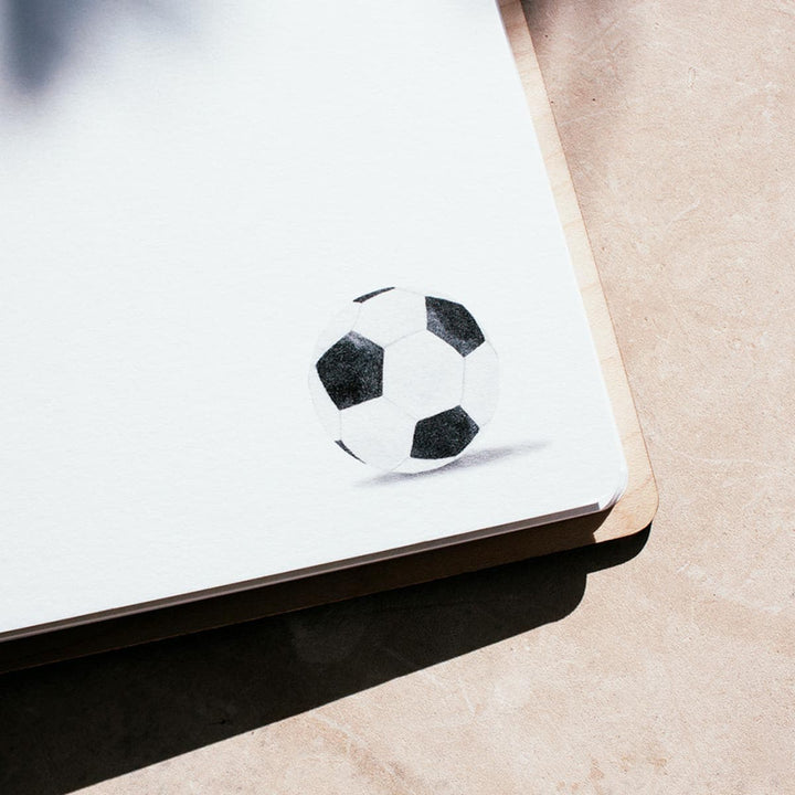 Libro de firmas comunión personalizado foto interior del álbum diseño fútbol