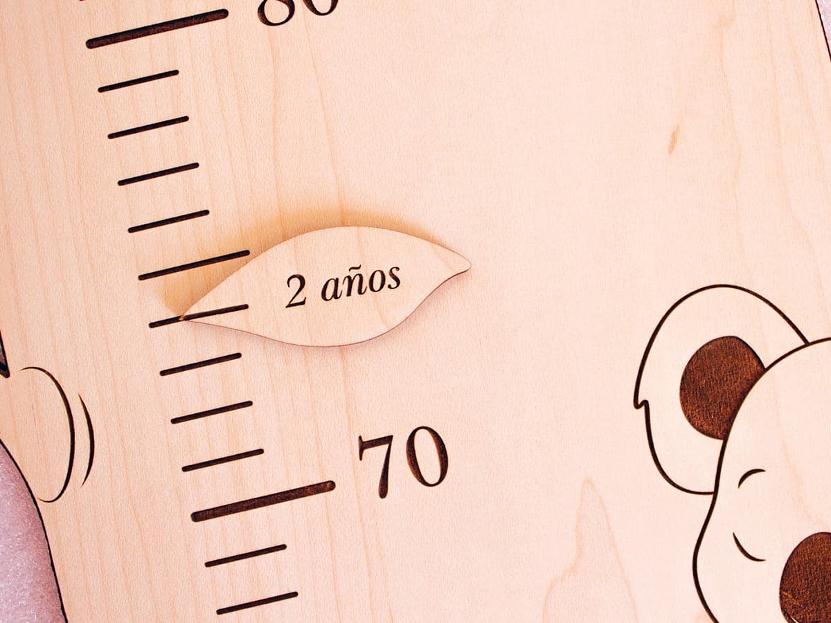 Marcadores de altura personalizados en el medidor