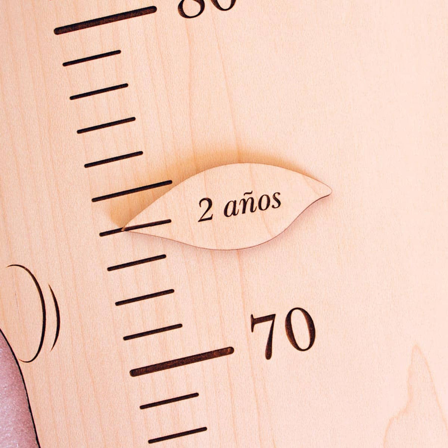 Marcadores de altura personalizados en el medidor