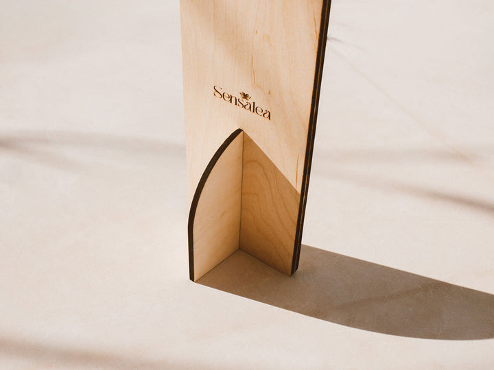 Con Soporte de Madera