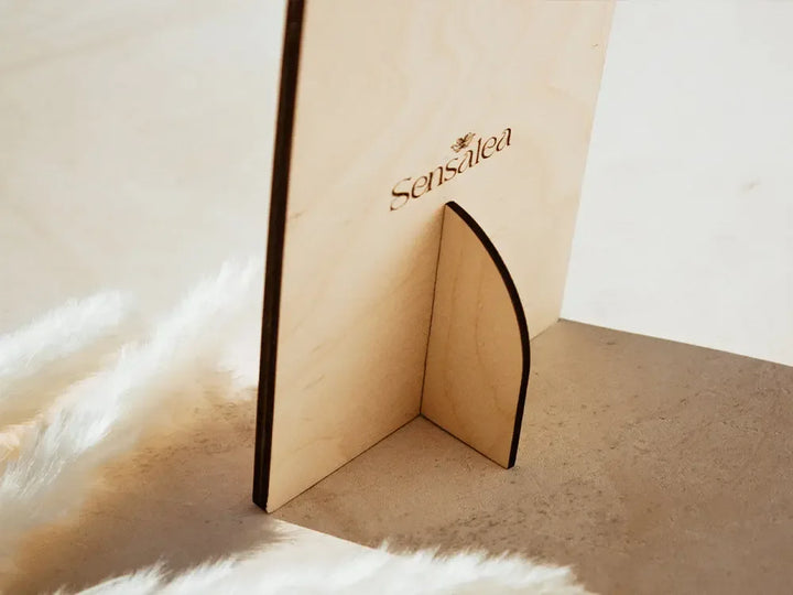 Marco Fotos Spotify personalizado de madera con soporte