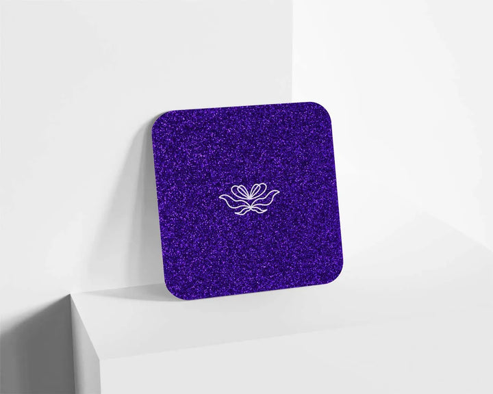 Metacrilato Glitter Azul Índigo de 3 mm