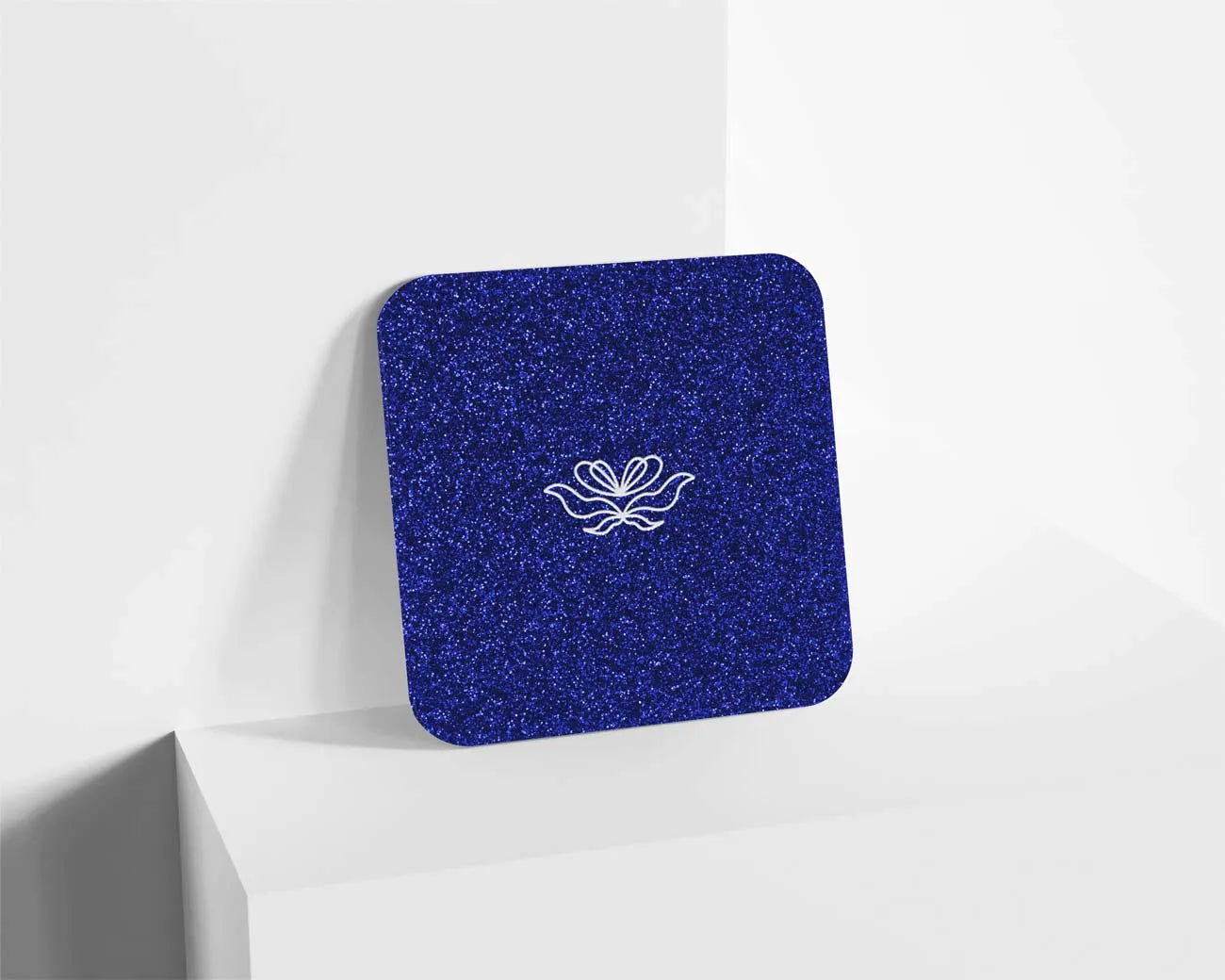 Metacrilato Glitter Azul Océano de 3 mm