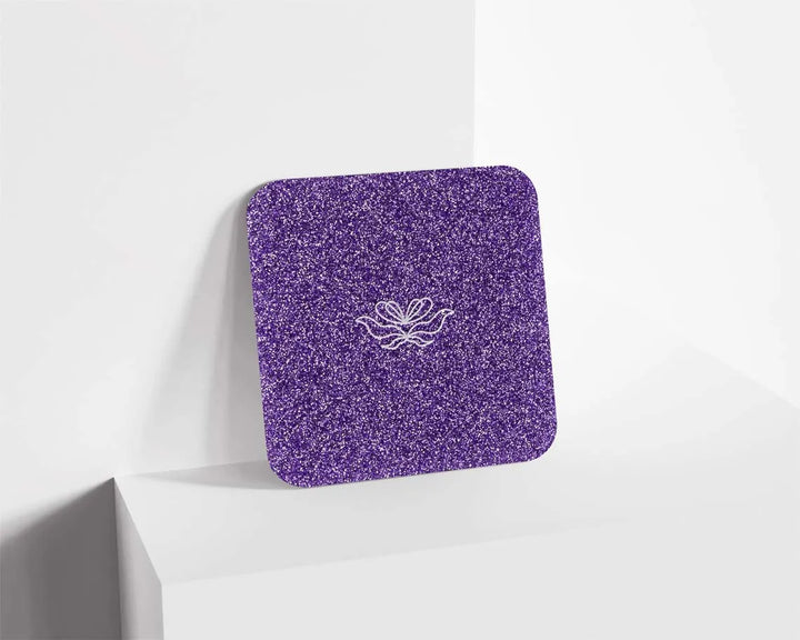 Metacrilato Glitter Azul Púrpura de 3 mm
