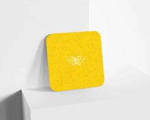 Metacrilato Glitter Especial Parte Trasera Amarillo Canario de 3 mm