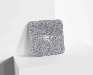 Metacrilato Glitter Plateado de 3 mm