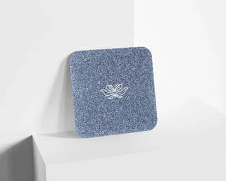 Metacrilato Glitter Premium Gris Perlado de 3 mm