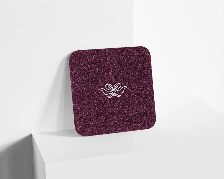 Metacrilato Glitter Rosa Vino de 3 mm