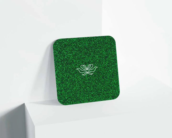Metacrilato Glitter Verde Bosque de 3 mm