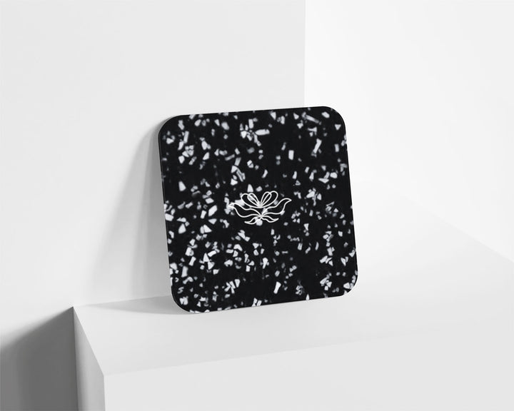 Metacrilato Granito Estelar Negro de 3 mm