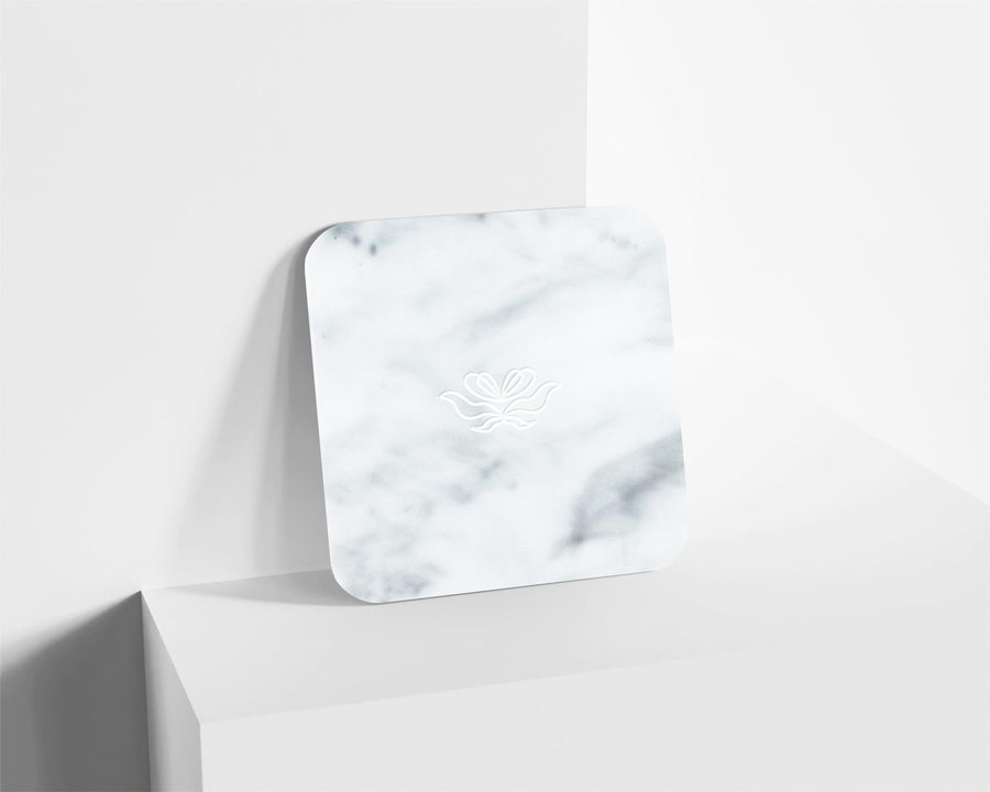 Metacrilato Mármol Clásico Blanco de 3 mm