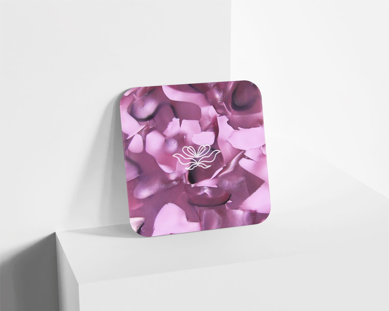 Metacrilato Mineral Marmoleado Violeta de 3 mm