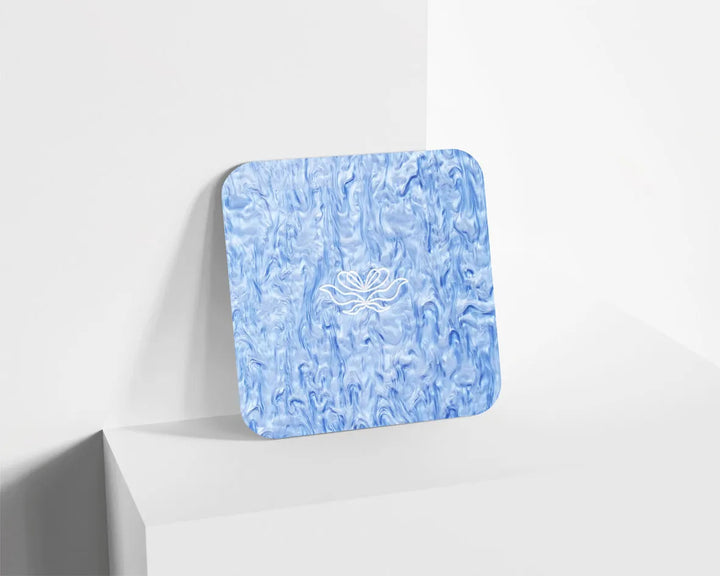 Metacrilato Nacarado Perlado Azul Cielo de 3 mm