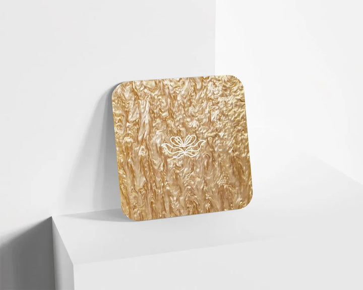 Metacrilato Nacarado Perlado Marrón de 3 mm