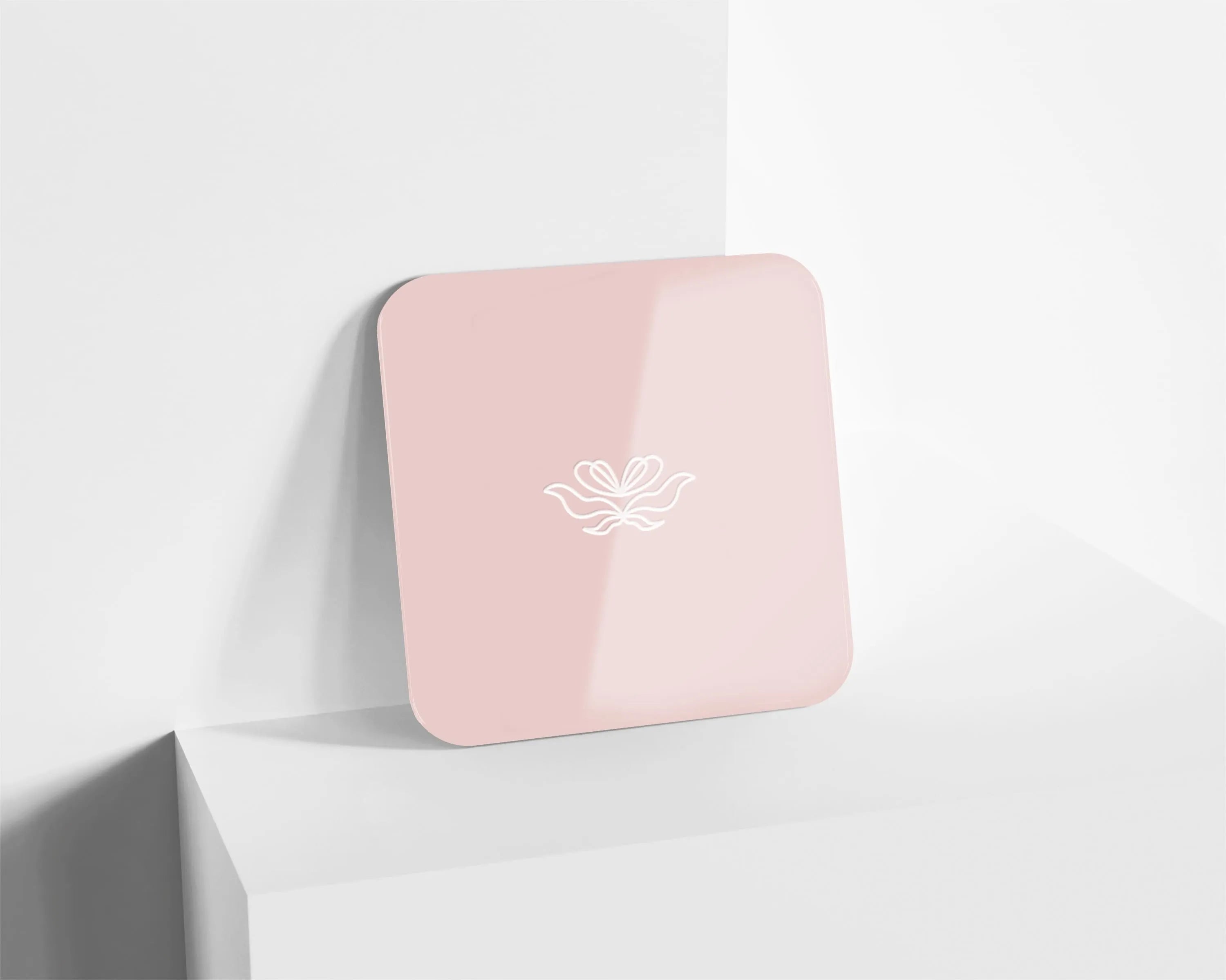 Metacrilato Pastel Rosa Empolvado de 3 mm