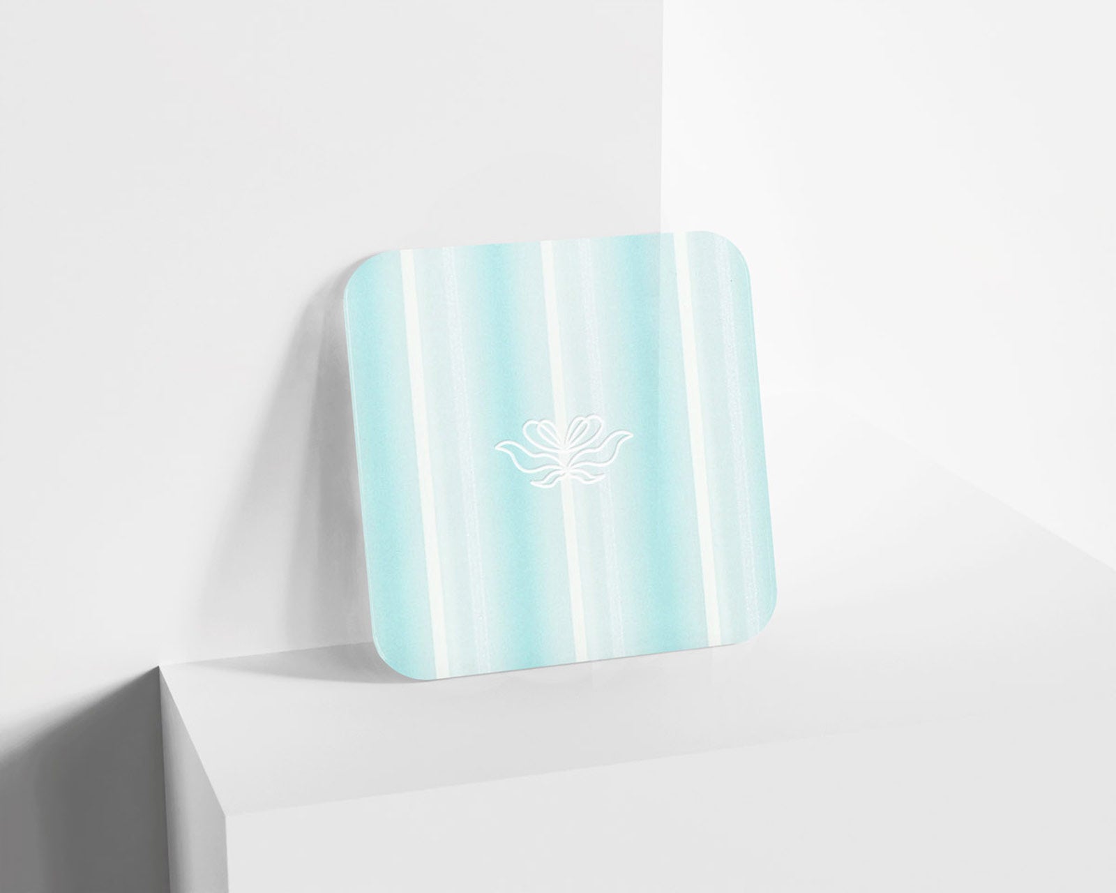 Metacrilato Patrón Lineal Azul de 3 mm