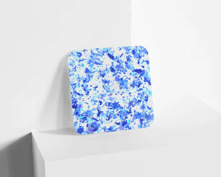 Metacrilato Prisma Transparente Azul de 3 mm