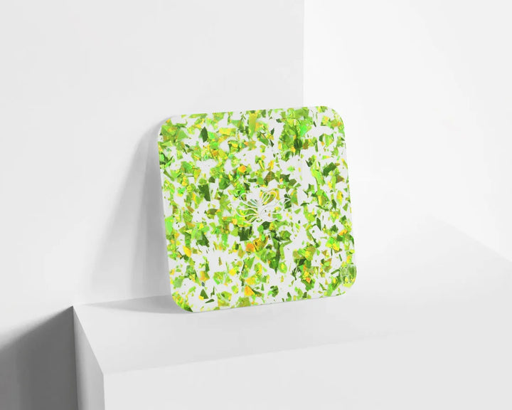 Metacrilato Prisma Transparente Verde de 3 mm