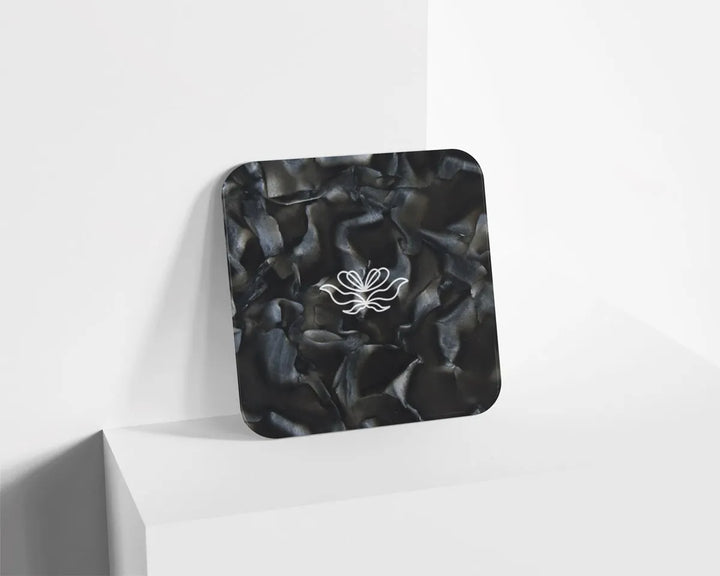 Metacrilato Textura Mineral Negro de 3 mm