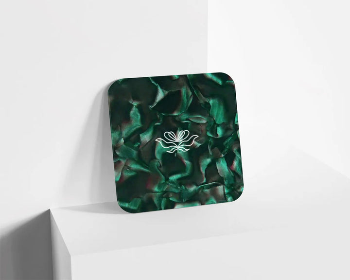Metacrilato Textura Mineral Verde Botella de 3 mm