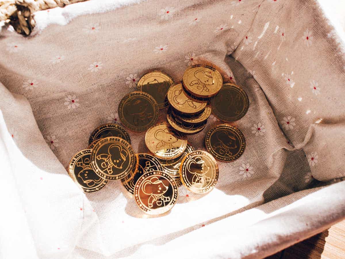 Monedas del Ratoncito Pérez Plano Medio