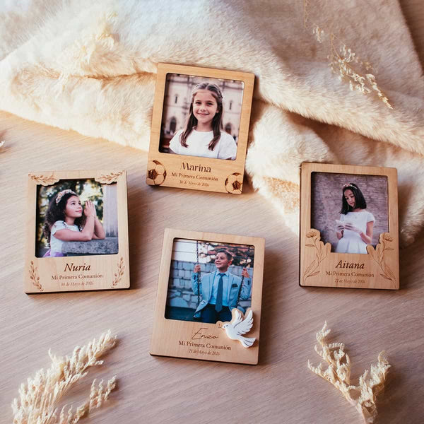 Portafotos Comunión personalizados con todos los diseños