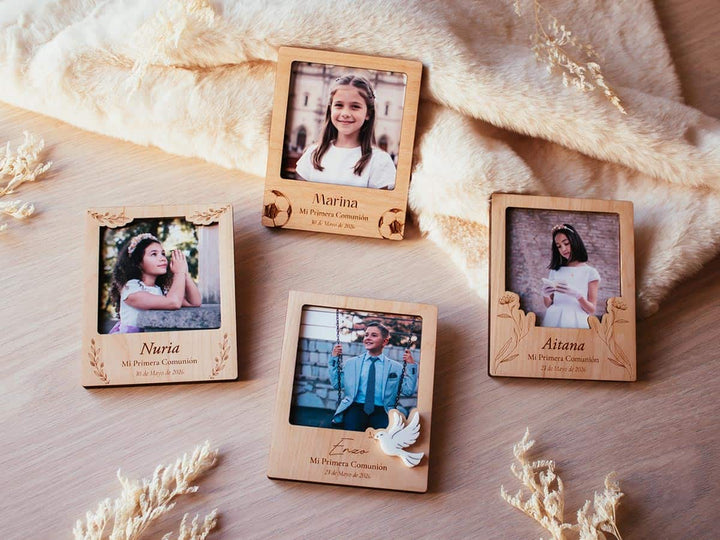 Portafotos Comunión personalizados con todos los diseños